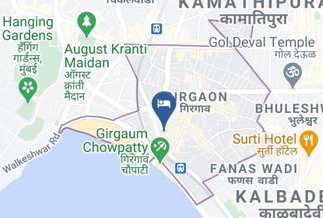 Mumbai - Hotel Regal Palace Maps