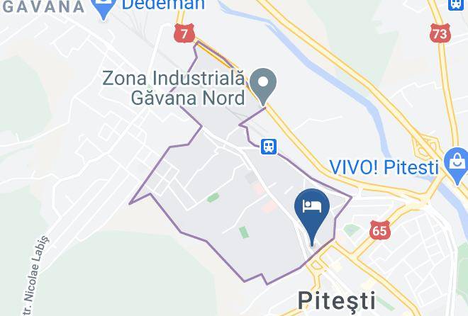Pitesti - Hotel Regat Maps