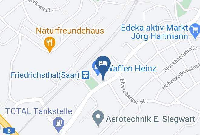 Saarbrucken - Hotel Regenbogen Giuseppe Paolo Maps