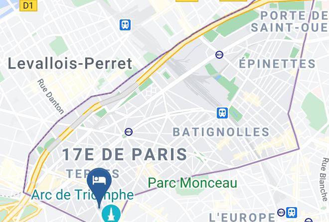 Paris - Hotel Regence Etoile Maps