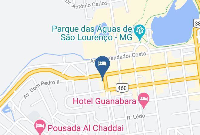 Sao Lourenco - Hotel Regencia Maps