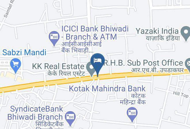 Bhiwadi - Hotel Regency Maps