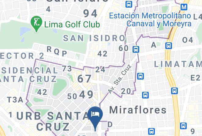 Miraflores - Hotel Regency Maps