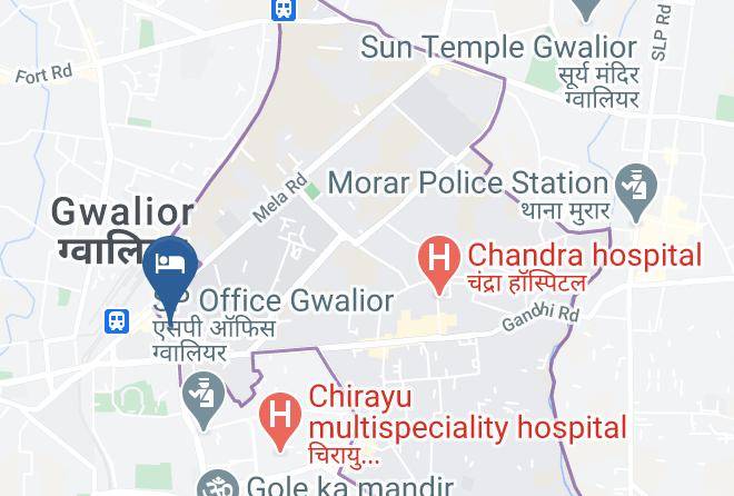 Gwalior - Hotel Regency Square Maps
