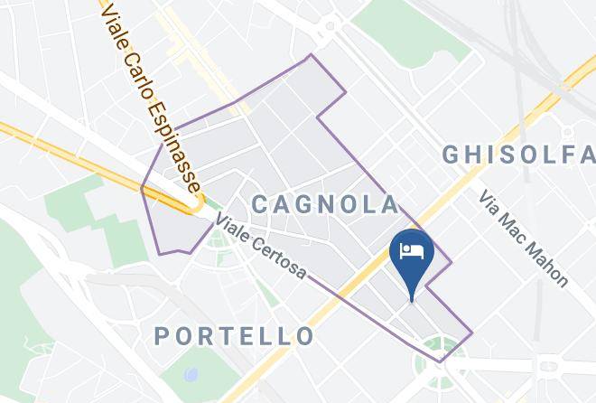 Ih Hotels Milano Regency Map