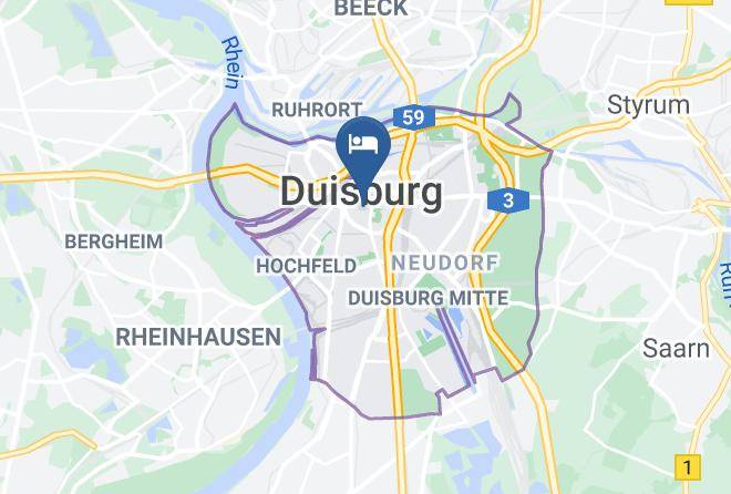 Duisburg - Hotel Regent Maps