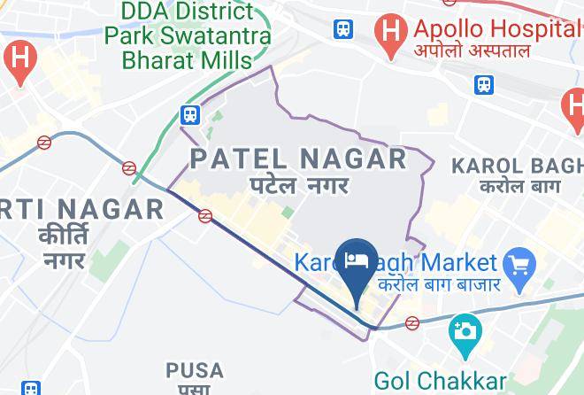 New Delhi - Hotel Regent Grand Maps