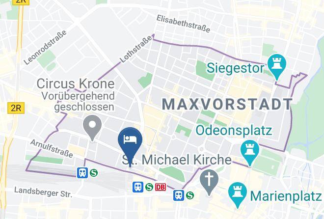 Munich District - Hotel Regent Maps