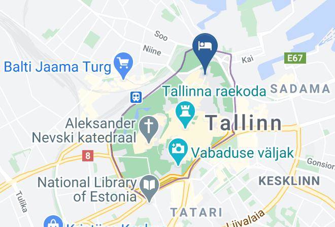 Hotel Regent Tallinn Map