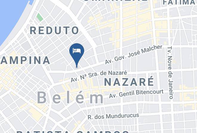 Hotel Regente Belem Map