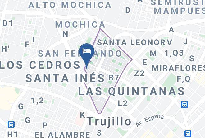 Trujillo - Hotel Regents Maps