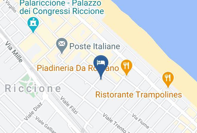 Rimini - Hotel Reggiana Maps