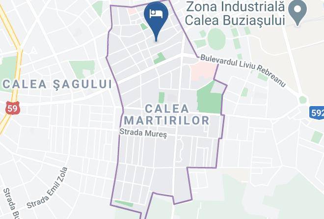 Timisoara - Hotel Reghina Blue Maps