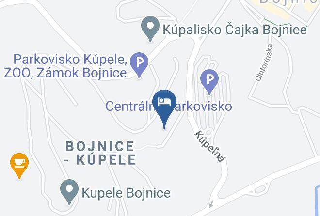 Prievidza - Hotel Regia Maps
