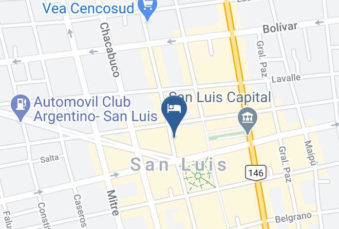 La Capital San Luis - Hotel Regidor Ciudad De San Luis Maps