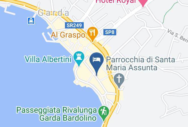 Verona - Hotel Regina Adelaide Maps