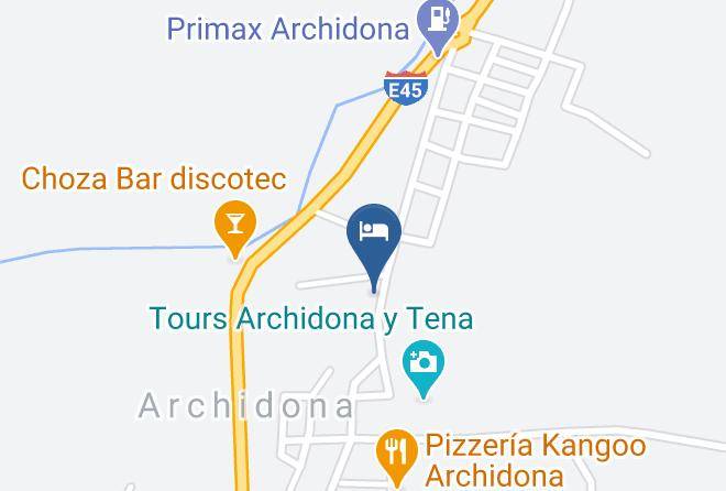 Archidona - Hotel Regina Maps
