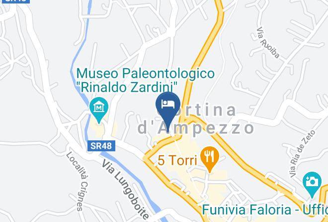 Belluno - Hotel Regina Maps