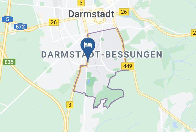 Darmstadt - Hotel Regina Maps