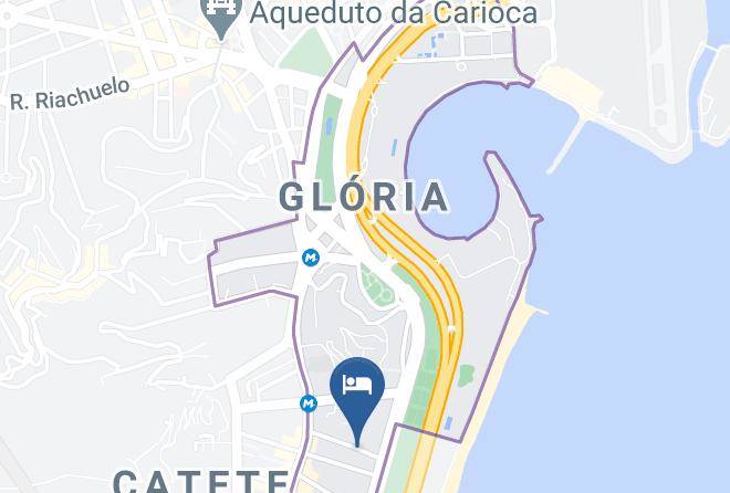 Rio De Janeiro Flamengo - Hotel Regina Maps