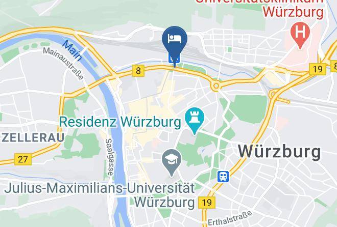 Wurzburg - Hotel Regina Gmbh Maps