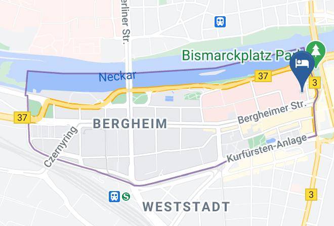 Heidelberg - Hotel Regina Maps
