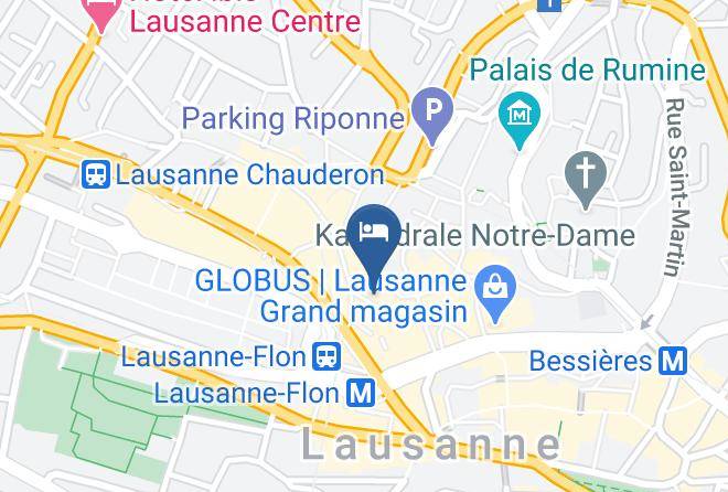 Lausanne - Hotel Regina Maps