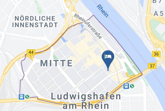 Ludwigshafen Am Rhein - Hotel Regina Maps