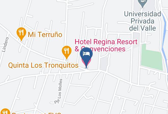Quillacollo - Hotel Regina Resort & Convenciones Maps