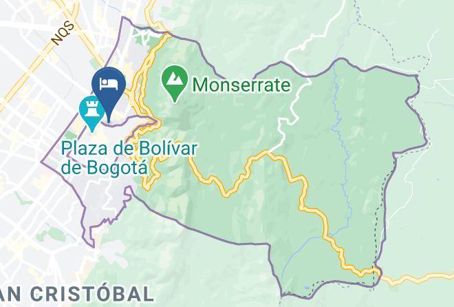Bogota - Hotel Regina Maps