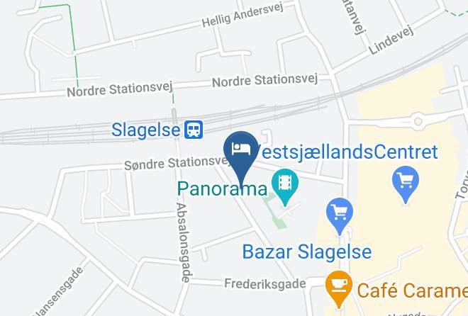 Slagelse - Hotel Regina Maps