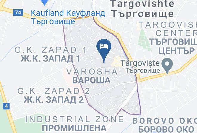 Targovishte - Hotel Regina Maps