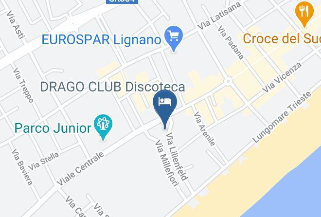 Udine - Hotel Regina Maps