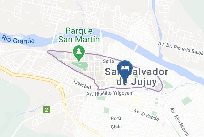 Doctor Manuel Belgrano - Hotel Regional Jujuy Maps