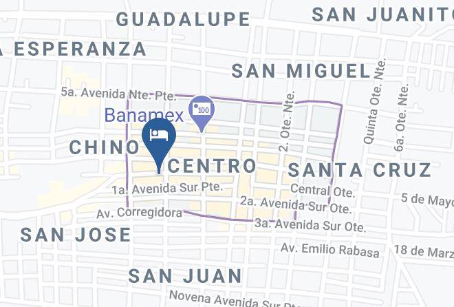 Palenque - Hotel Regional Maps