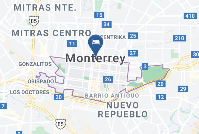 Monterrey - Hotel Regis Maps