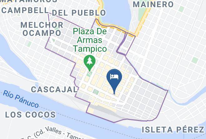 Tampico - Hotel Regis Maps
