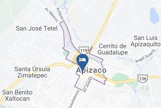 Apizaco Municipality - Hotel Regis Maps