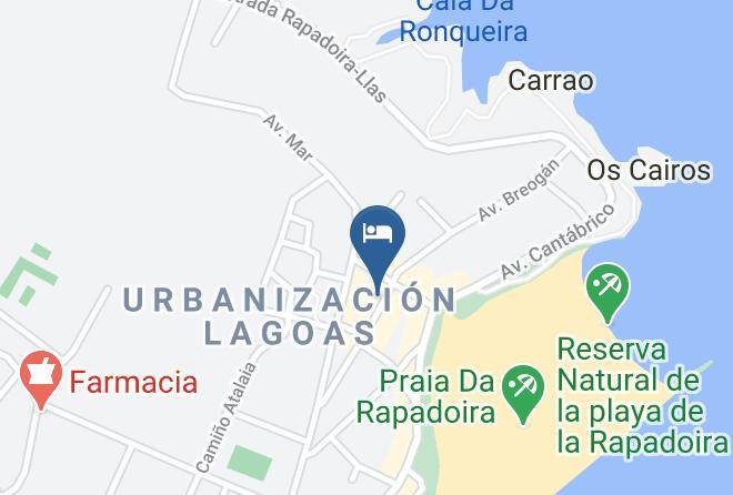 Lugo - Hotel Rego Maps