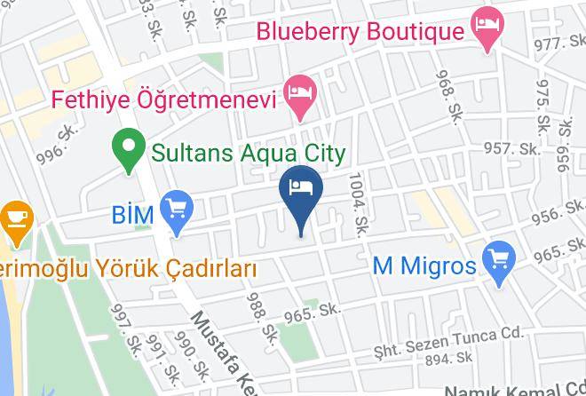 Fethiye - Hotel Regum Life Maps