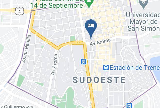 Cercado - Hotel Reina Nieves Maps