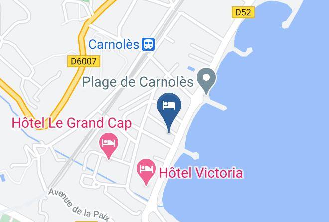 Maritime Alps - Hotel Reine D'azur Maps