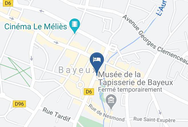 Calvados - Hotel Reine Mathilde Maps