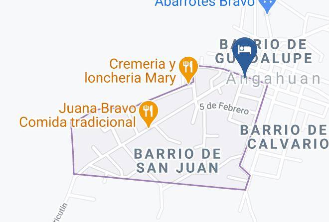 Uruapan - Hotel Reino Purepecha Maps