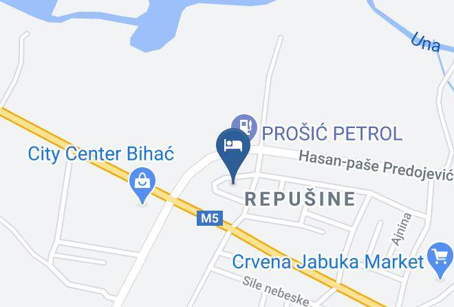 Unsko Sanski - Hotel Rekic Maps