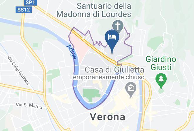 Verona - Hotel Relais 900 Verona Maps