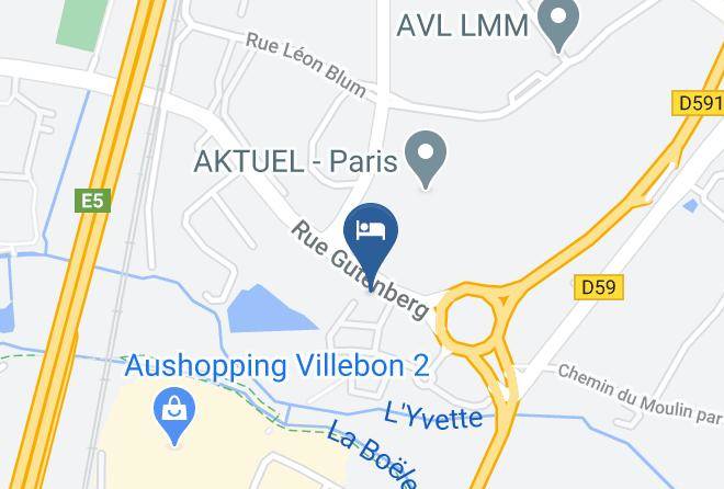 Essonne - Hotel Relais De Palaiseau Maps