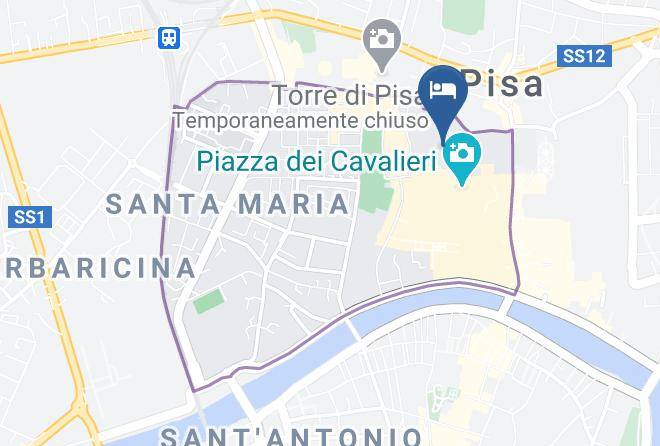 Pisa - Hotel Relais Dell'orologio Maps