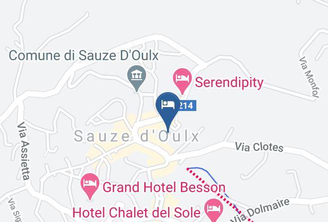 Turin - Hotel Relais Des Alpes Maps