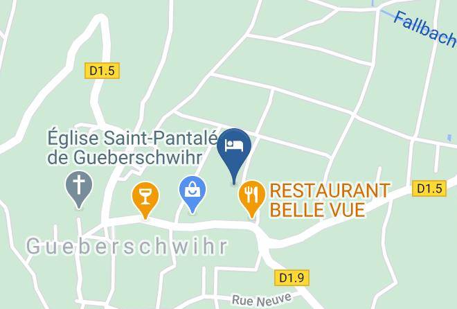 Haut Rhin - Hotel Relais Du Vignoble Maps